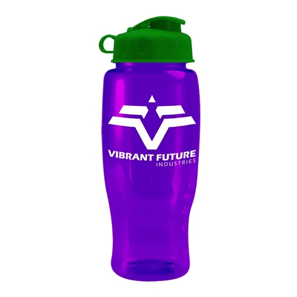 27 Oz Bottle w/ Flip Lid made from Recycled rPET.... from ASI 40480 Koozie Group