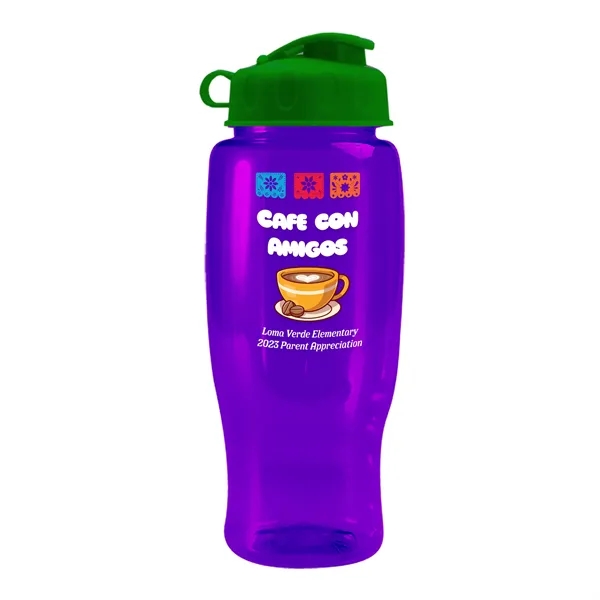 27 Oz Bottle w/ Flip Lid made from Recycled rPET.... from ASI 40480 Koozie Group