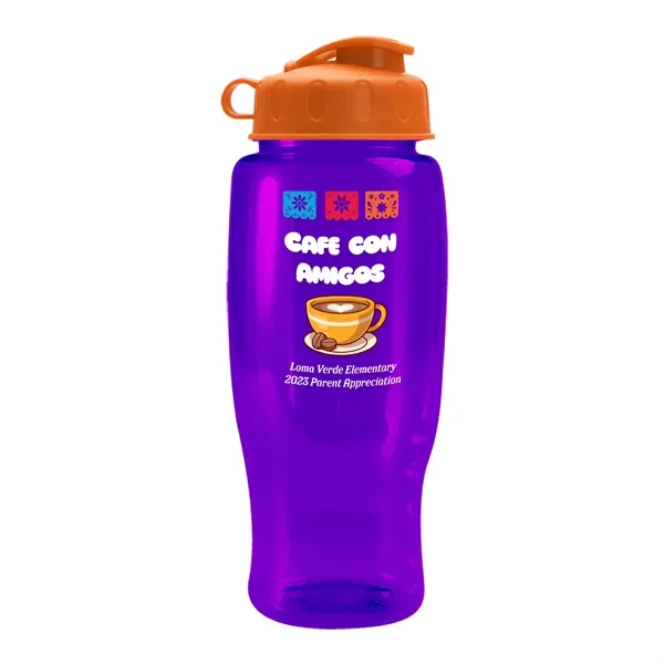 27 Oz Bottle w/ Flip Lid made from Recycled rPET.... from ASI 40480 Koozie Group