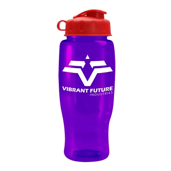 27 Oz Bottle w/ Flip Lid made from Recycled rPET.... from ASI 40480 Koozie Group