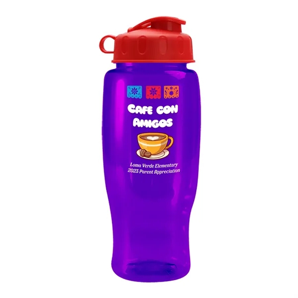 27 Oz Bottle w/ Flip Lid made from Recycled rPET.... from ASI 40480 Koozie Group