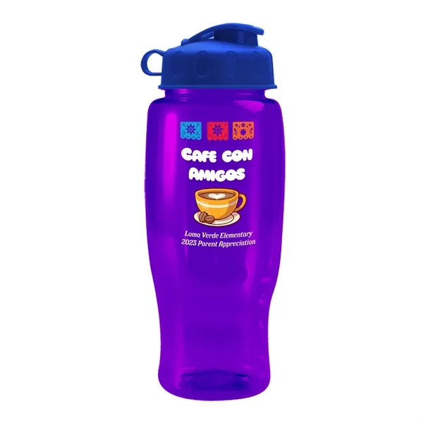 27 Oz Bottle w/ Flip Lid made from Recycled rPET.... from ASI 40480 Koozie Group