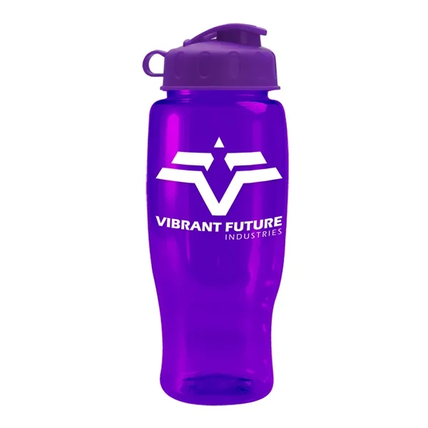 27 Oz Bottle w/ Flip Lid made from Recycled rPET.... from ASI 40480 Koozie Group