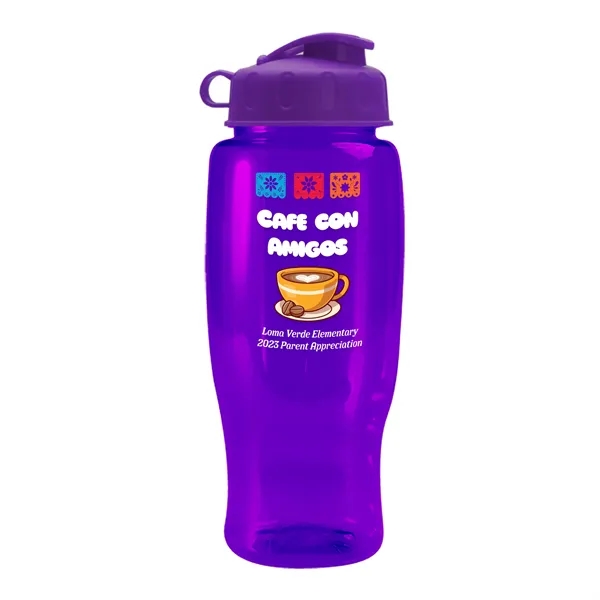 27 Oz Bottle w/ Flip Lid made from Recycled rPET.... from ASI 40480 Koozie Group