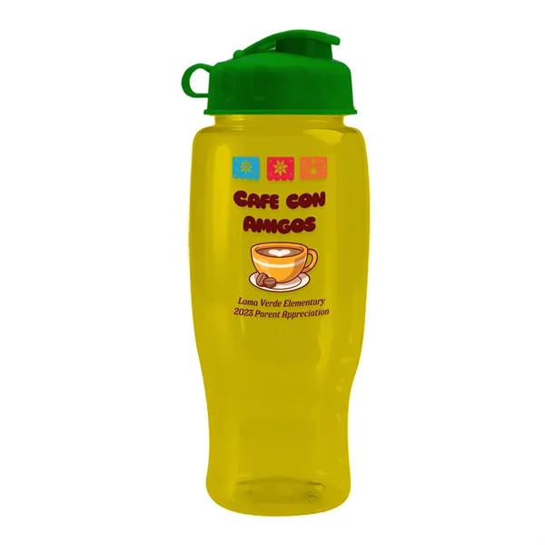 27 Oz Bottle w/ Flip Lid made from Recycled rPET.... from ASI 40480 Koozie Group