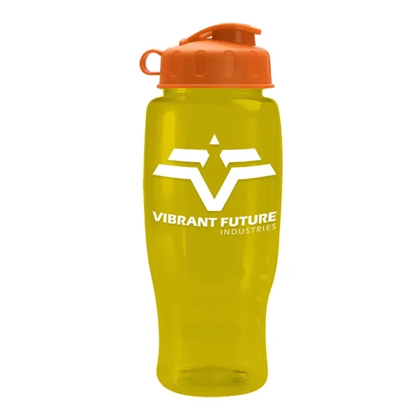 27 Oz Bottle w/ Flip Lid made from Recycled rPET.... from ASI 40480 Koozie Group