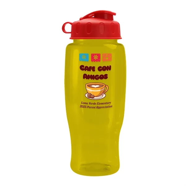 27 Oz Bottle w/ Flip Lid made from Recycled rPET.... from ASI 40480 Koozie Group