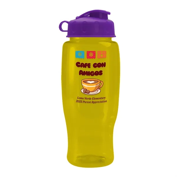 27 Oz Bottle w/ Flip Lid made from Recycled rPET.... from ASI 40480 Koozie Group