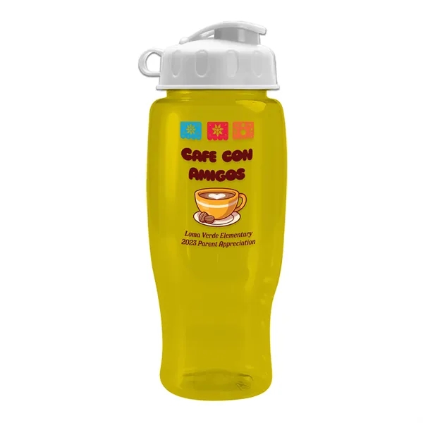 27 Oz Bottle w/ Flip Lid made from Recycled rPET.... from ASI 40480 Koozie Group