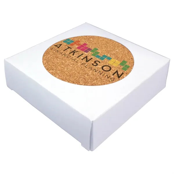 Deluxe Cork Coaster, Pack of 4, Full Color Digital... from ASI 30270 Aakron Line