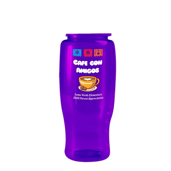 27 Oz Bottle w/ Flip Lid made from Recycled rPET.... from ASI 40480 Koozie Group