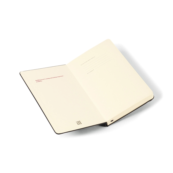 Moleskine® notebook with hard cover, 400 ruled format pages (200 sheets),... from ASI 56070 Gemline / Gemline®