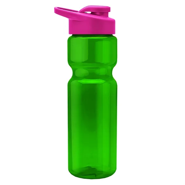 28 Oz Bottle w/ Drink Thru Lid made from Recycled rPET.... from ASI 40480 Koozie Group