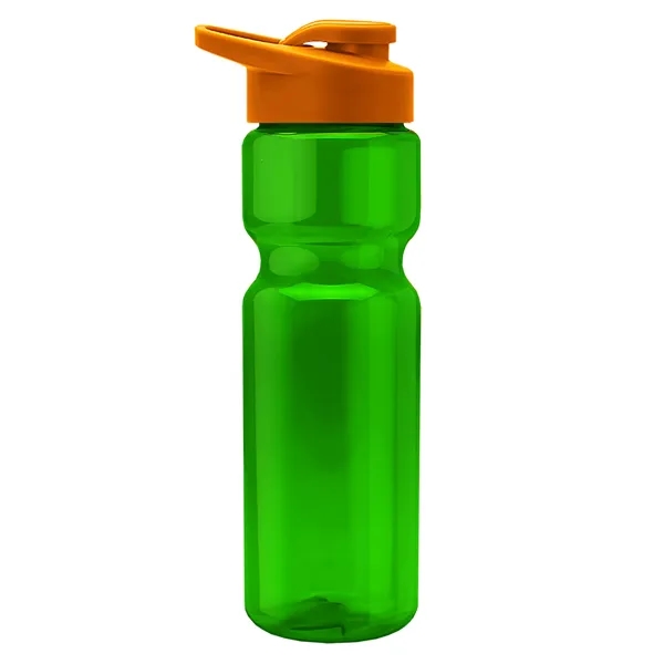28 Oz Bottle w/ Drink Thru Lid made from Recycled rPET.... from ASI 40480 Koozie Group