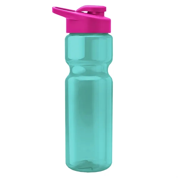 28 Oz Bottle w/ Drink Thru Lid made from Recycled rPET.... from ASI 40480 Koozie Group