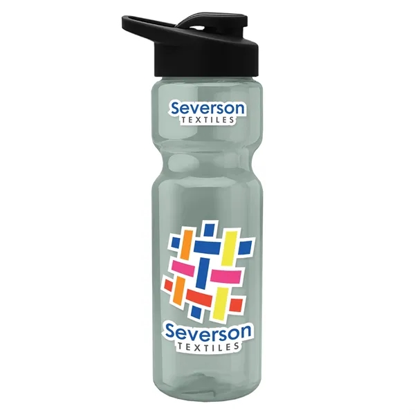 28 Oz Bottle w/ Drink Thru Lid made from Recycled rPET.... from ASI 40480 Koozie Group