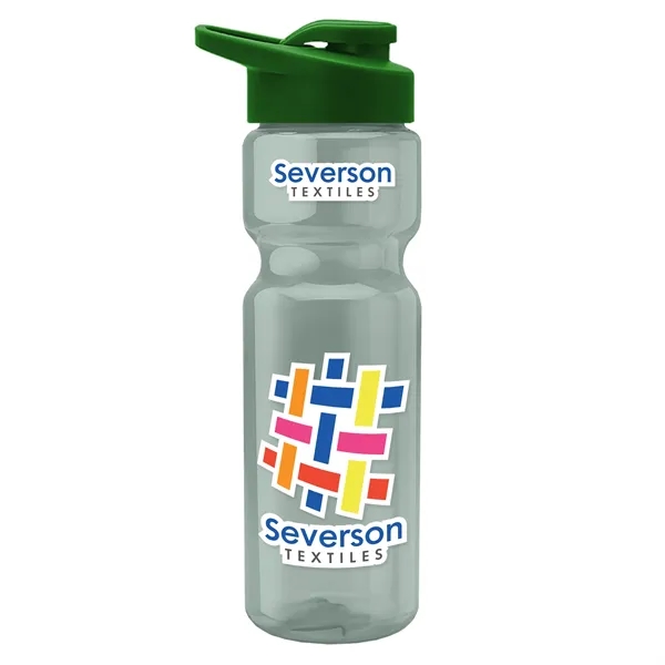 28 Oz Bottle w/ Drink Thru Lid made from Recycled rPET.... from ASI 40480 Koozie Group