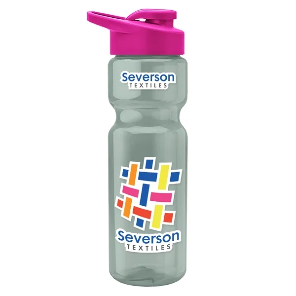 28 Oz Bottle w/ Drink Thru Lid made from Recycled rPET.... from ASI 40480 Koozie Group