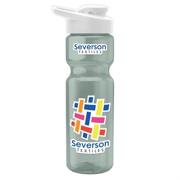 28 Oz Bottle w/ Drink Thru Lid made from Recycled rPET.... from ASI 40480 Koozie Group