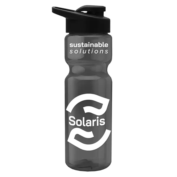 28 Oz Bottle w/ Drink Thru Lid made from Recycled rPET.... from ASI 40480 Koozie Group