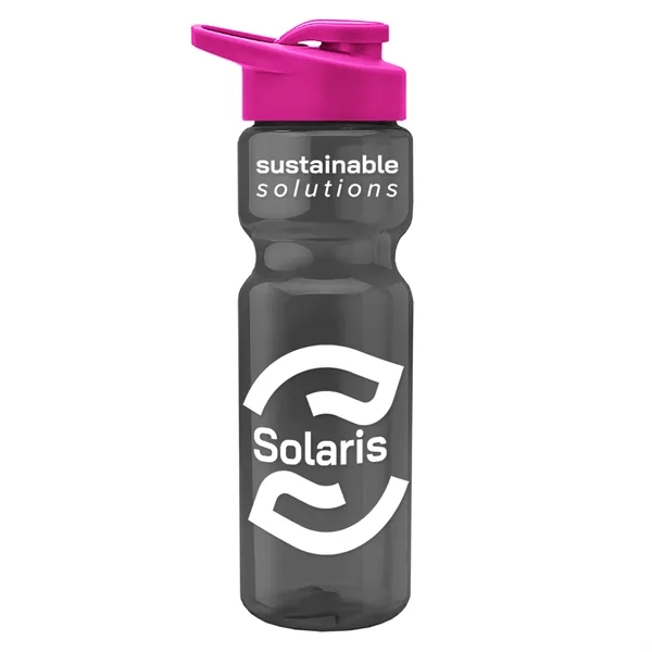 28 Oz Bottle w/ Drink Thru Lid made from Recycled rPET.... from ASI 40480 Koozie Group