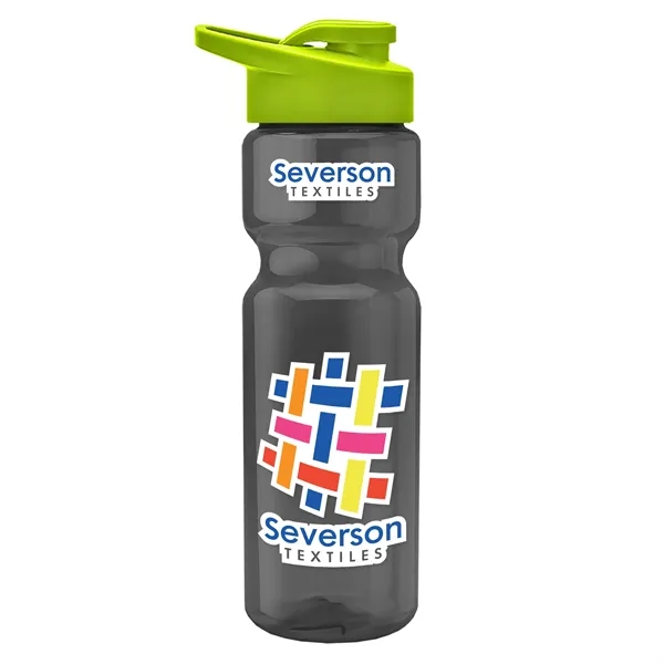 28 Oz Bottle w/ Drink Thru Lid made from Recycled rPET.... from ASI 40480 Koozie Group