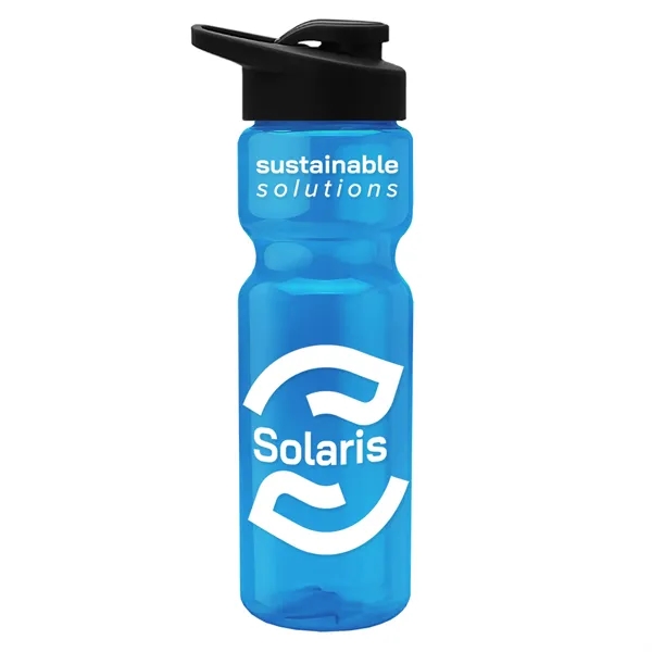 28 Oz Bottle w/ Drink Thru Lid made from Recycled rPET.... from ASI 40480 Koozie Group