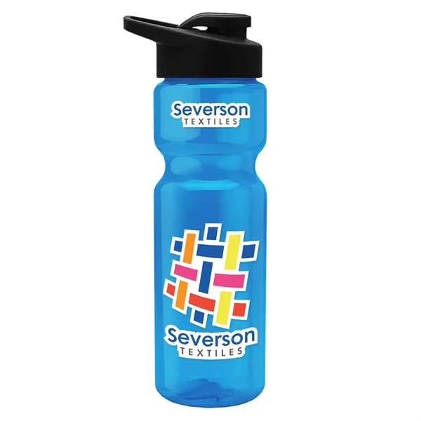 28 Oz Bottle w/ Drink Thru Lid made from Recycled rPET.... from ASI 40480 Koozie Group