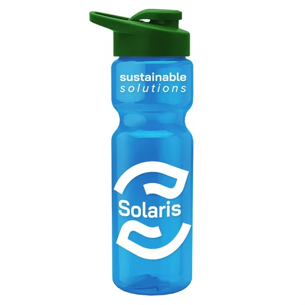 28 Oz Bottle w/ Drink Thru Lid made from Recycled rPET.... from ASI 40480 Koozie Group