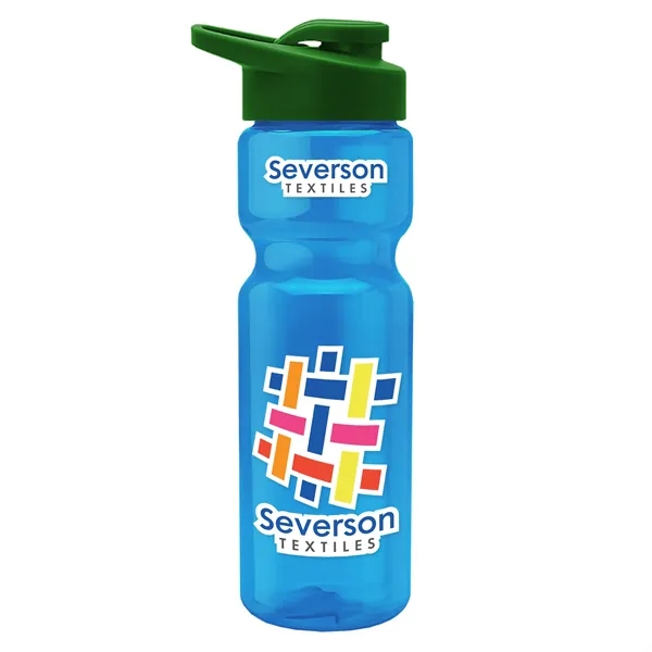 28 Oz Bottle w/ Drink Thru Lid made from Recycled rPET.... from ASI 40480 Koozie Group