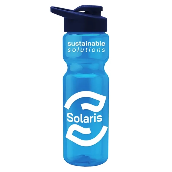 28 Oz Bottle w/ Drink Thru Lid made from Recycled rPET.... from ASI 40480 Koozie Group