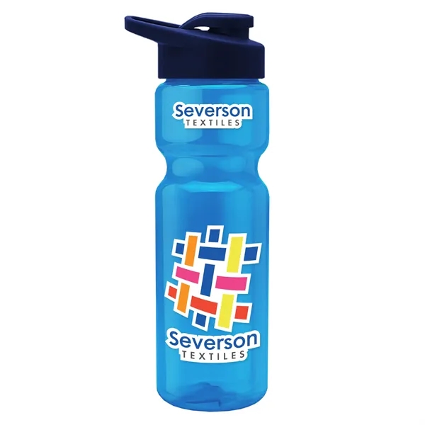 28 Oz Bottle w/ Drink Thru Lid made from Recycled rPET.... from ASI 40480 Koozie Group