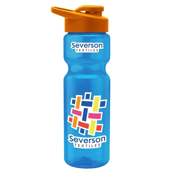 28 Oz Bottle w/ Drink Thru Lid made from Recycled rPET.... from ASI 40480 Koozie Group