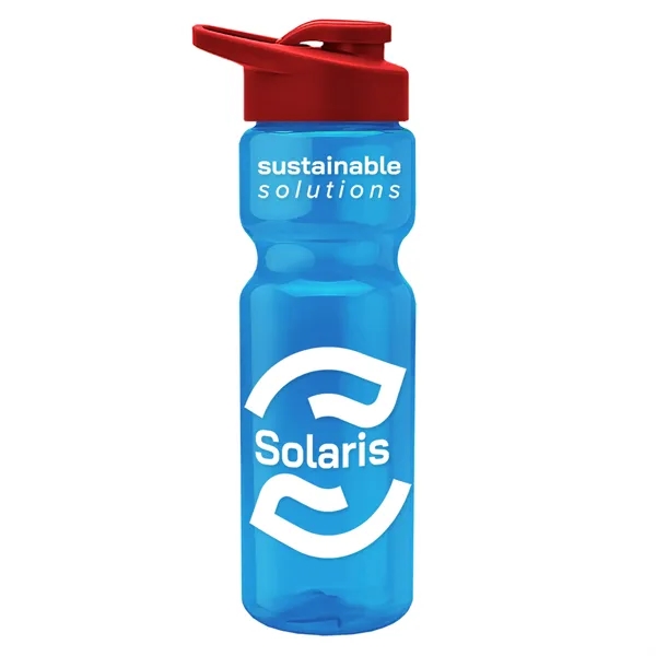 28 Oz Bottle w/ Drink Thru Lid made from Recycled rPET.... from ASI 40480 Koozie Group