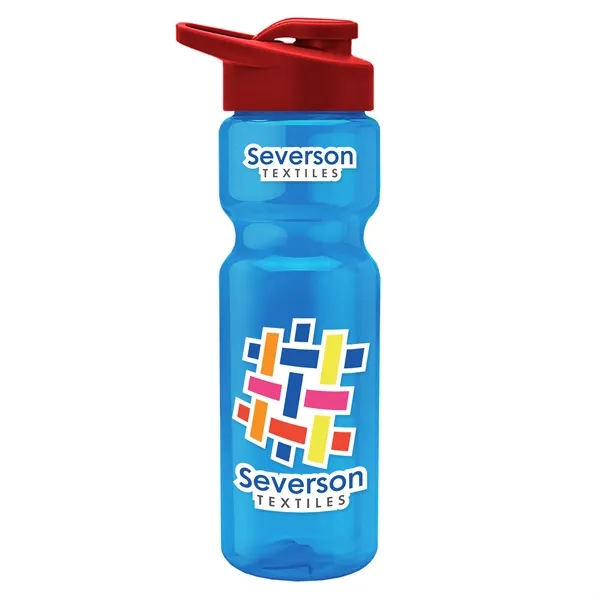 28 Oz Bottle w/ Drink Thru Lid made from Recycled rPET.... from ASI 40480 Koozie Group