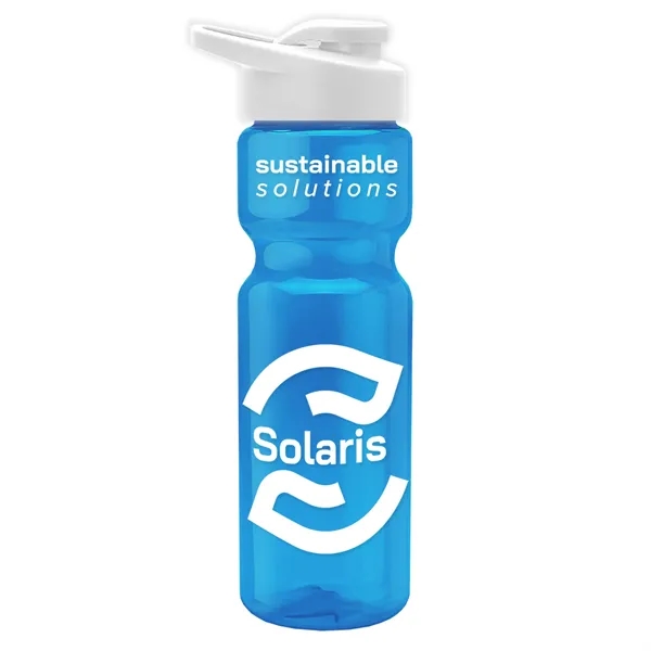 28 Oz Bottle w/ Drink Thru Lid made from Recycled rPET.... from ASI 40480 Koozie Group