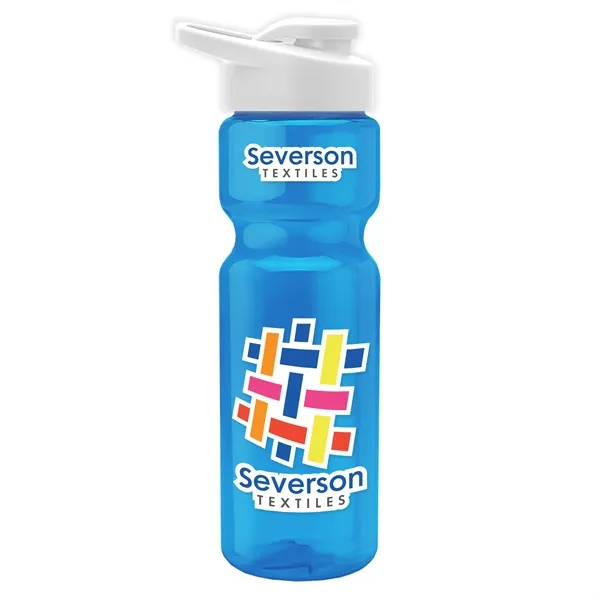 28 Oz Bottle w/ Drink Thru Lid made from Recycled rPET.... from ASI 40480 Koozie Group