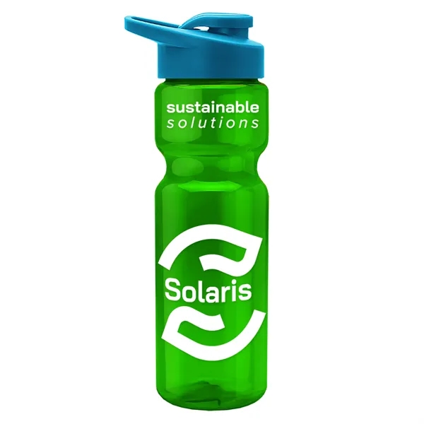 28 Oz Bottle w/ Drink Thru Lid made from Recycled rPET.... from ASI 40480 Koozie Group