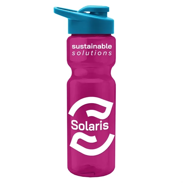 28 Oz Bottle w/ Drink Thru Lid made from Recycled rPET.... from ASI 40480 Koozie Group