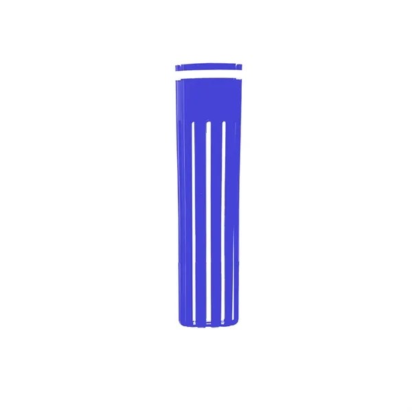 Wave 24 oz. Slim Cylinder Wave Design with Drink thru lid... from ASI 40480 Koozie Group