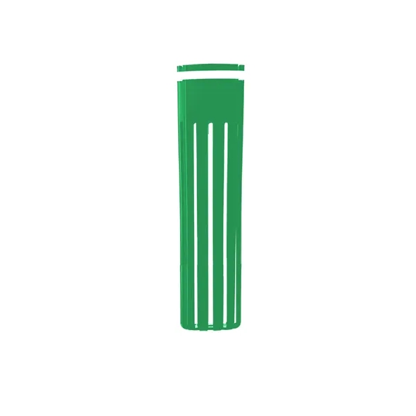 Wave 24 oz. Slim Cylinder Wave Design with Drink thru lid... from ASI 40480 Koozie Group