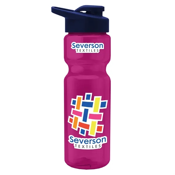 28 Oz Bottle w/ Drink Thru Lid made from Recycled rPET.... from ASI 40480 Koozie Group