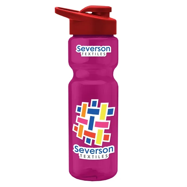 28 Oz Bottle w/ Drink Thru Lid made from Recycled rPET.... from ASI 40480 Koozie Group