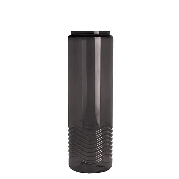 Wave 24 oz. Slim Cylinder Wave Design with Drink thru lid... from ASI 40480 Koozie Group