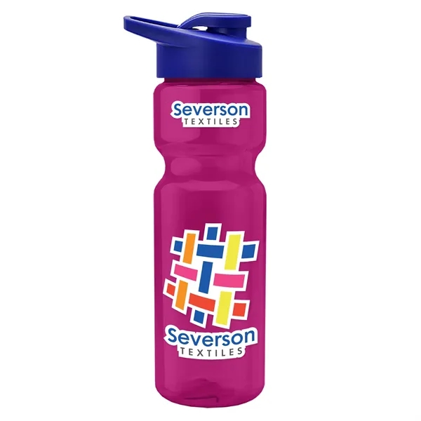 28 Oz Bottle w/ Drink Thru Lid made from Recycled rPET.... from ASI 40480 Koozie Group