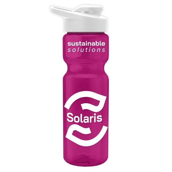 28 Oz Bottle w/ Drink Thru Lid made from Recycled rPET.... from ASI 40480 Koozie Group