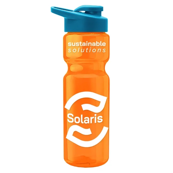 28 Oz Bottle w/ Drink Thru Lid made from Recycled rPET.... from ASI 40480 Koozie Group