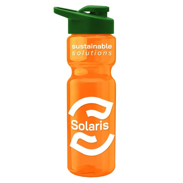 28 Oz Bottle w/ Drink Thru Lid made from Recycled rPET.... from ASI 40480 Koozie Group