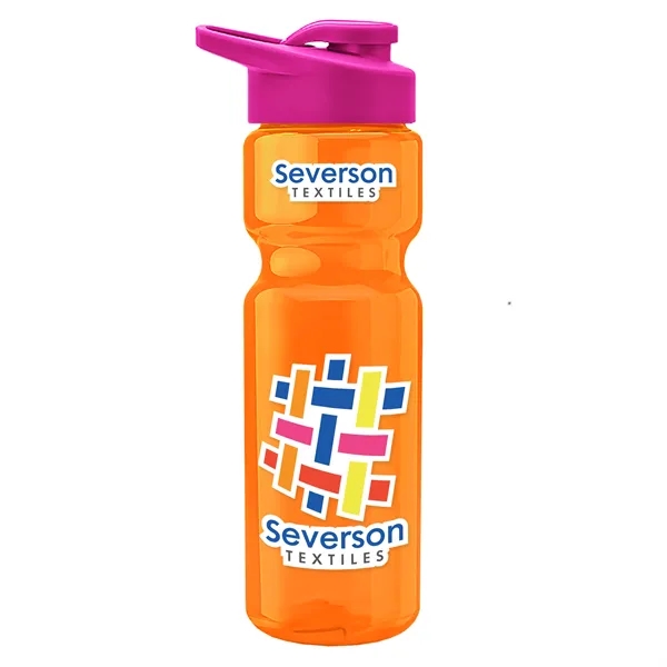 28 Oz Bottle w/ Drink Thru Lid made from Recycled rPET.... from ASI 40480 Koozie Group