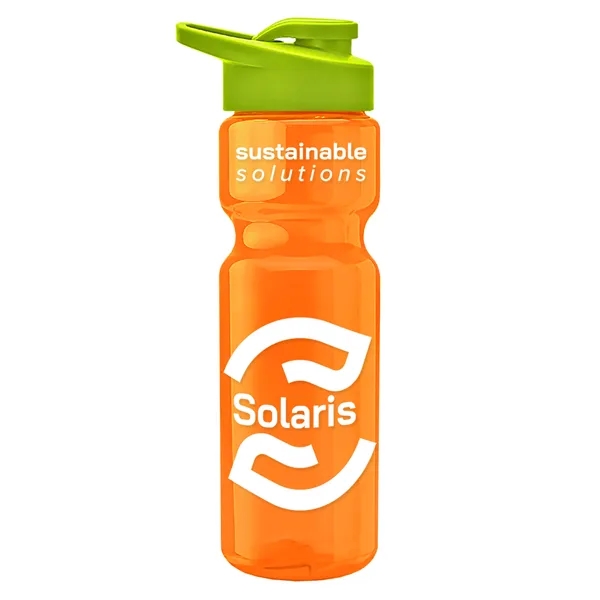 28 Oz Bottle w/ Drink Thru Lid made from Recycled rPET.... from ASI 40480 Koozie Group